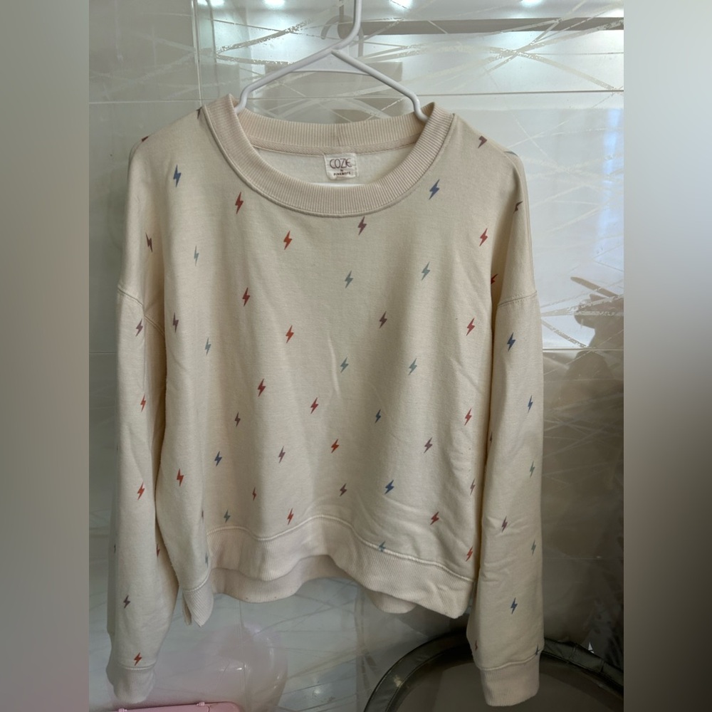 COZIE by Pink Rose Sweatshirt⚡️